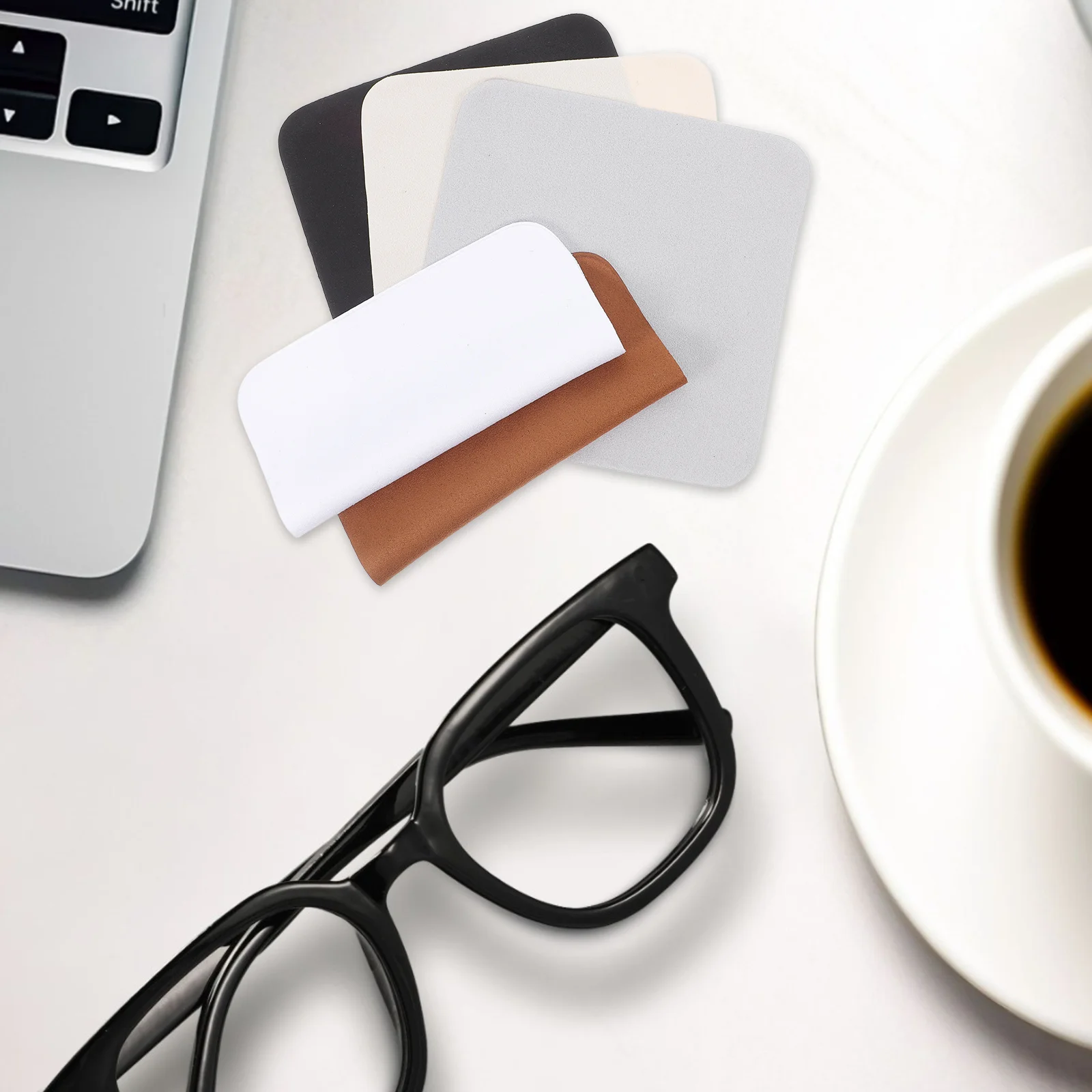 

25Pcs Multifunctional Lens Cleaning Cloth Sturdy Microfiber for Eyeglasses Camera Screens Jewelry Portable Reusable Glasses Wipe