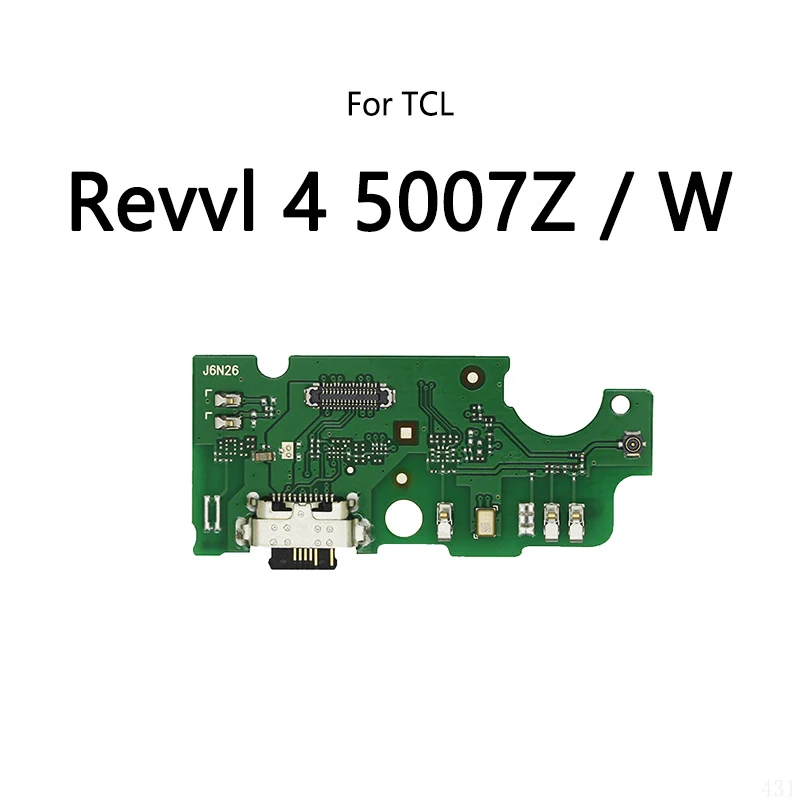 USB Port ładowania gniazdo złącze portu Flex Cable dla TCL Revvl 4 5007Z 5007W Plus 5062 5G T790W/Z 6 Pro płytka ładująca moduł — zdjęcie 3
