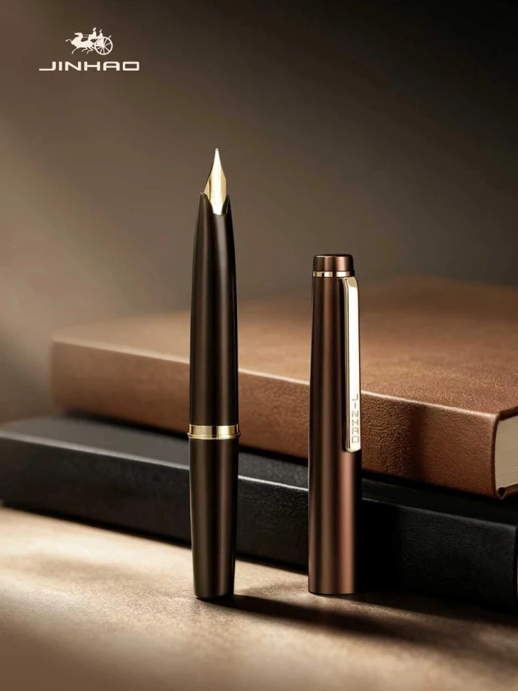 JINHAO 59 Fountain Pen EF F Hooded Nib Luxury Elegant Fountain Pens calligraphy Pens PK 80 Office School Supplies Stationery