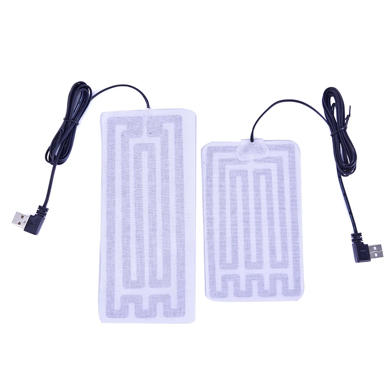 1pc Heating Pad Hand Warmer Heated Insole USB Heating Film Electric Heat Mat