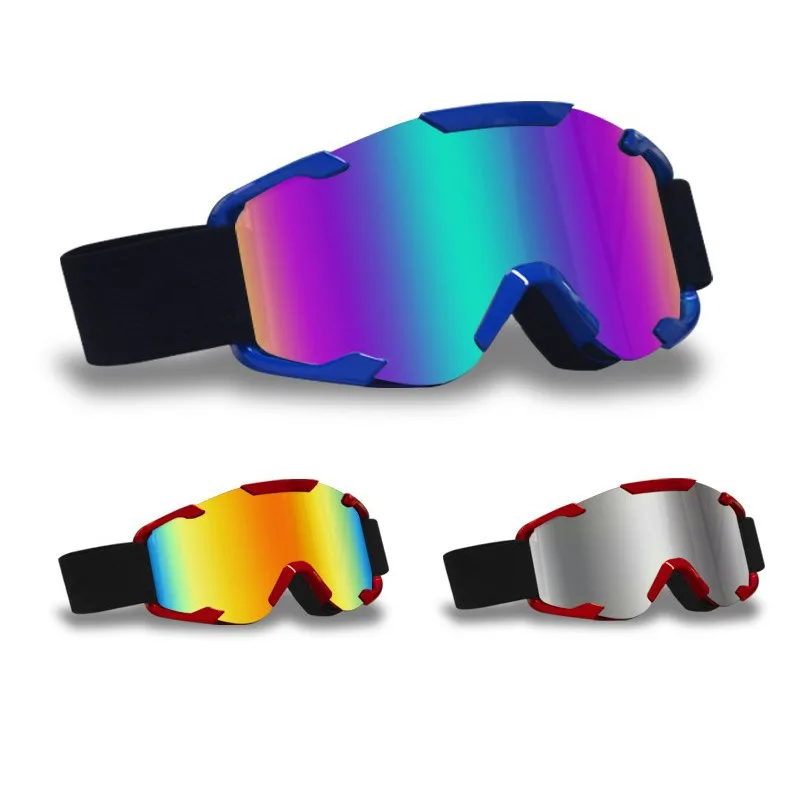 

2025 New Motorcycle Goggles, Windproof Dustproof Anti-Fog, Polarized UV400, Double Layer Lens for Off-Road Riding