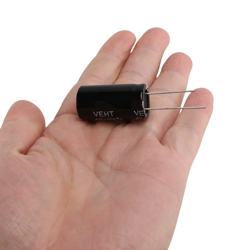 40 Pcs 2200UF 50V 105C Polarized Electrolytic Capacitors 16X31mm