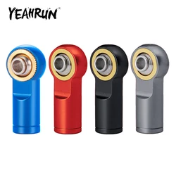 YEAHRUN 5Pcs Aluminum Alloy M4 Link Rod Ball Ends Head CCW for TRX4 TRX-4 Axial SCX10 II 90046 1/10 RC Crawler Car Part