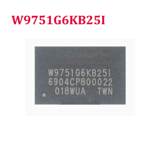 Free Shipping 1PCS/10PCS/50PCS/100PCS W9751G6KB25I W9751G6KB-25I Brand New Original IC CHIP