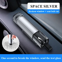 Car Safety Hammer, Car Escape Tool with Window Glass Breaker and Seat Belt Cutter Quick Emergency Escape Tools