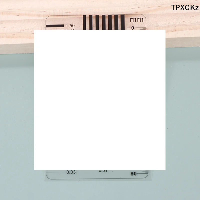 

Measuring Pass Badge Gauge Stain Card Point Gauge Wire Gauge Transparent Film Ruler Welding Gage Stain Crack Contrast Ruler
