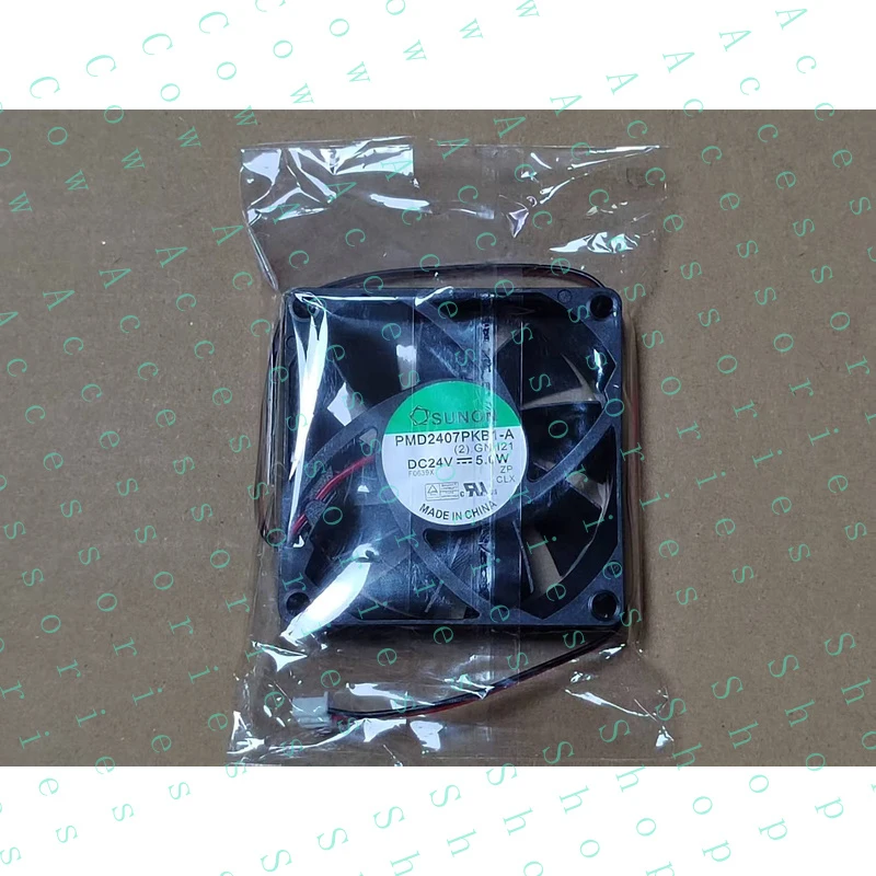 

PP+ 1PC 5.0W 7CM inverter cooling fan 7020 PMD2407PKB1-A DC24V