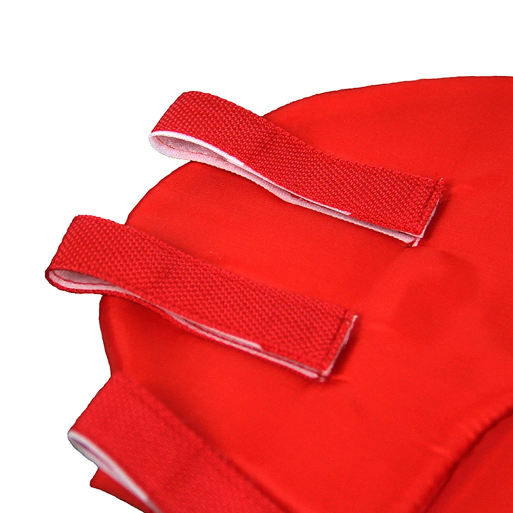 

Polyester Sponge Flower Pet Collar Red M Adjustable Anti-Bite Break Durable Comfortable Walking Helper