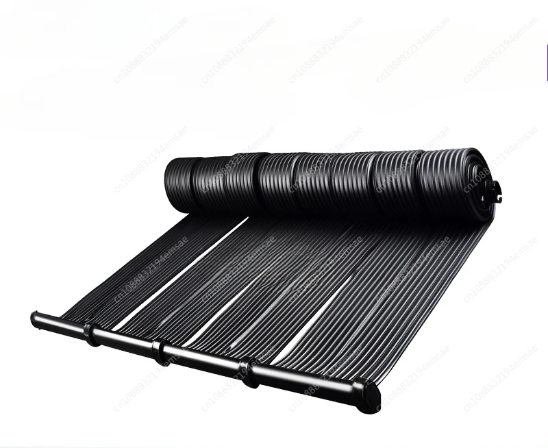 Swimming Pool Solar Hot Water Heater Mat Panel NBR Pool Heater Black Rubber Solar Heating Mat  Sun Energy Mat Length 3m