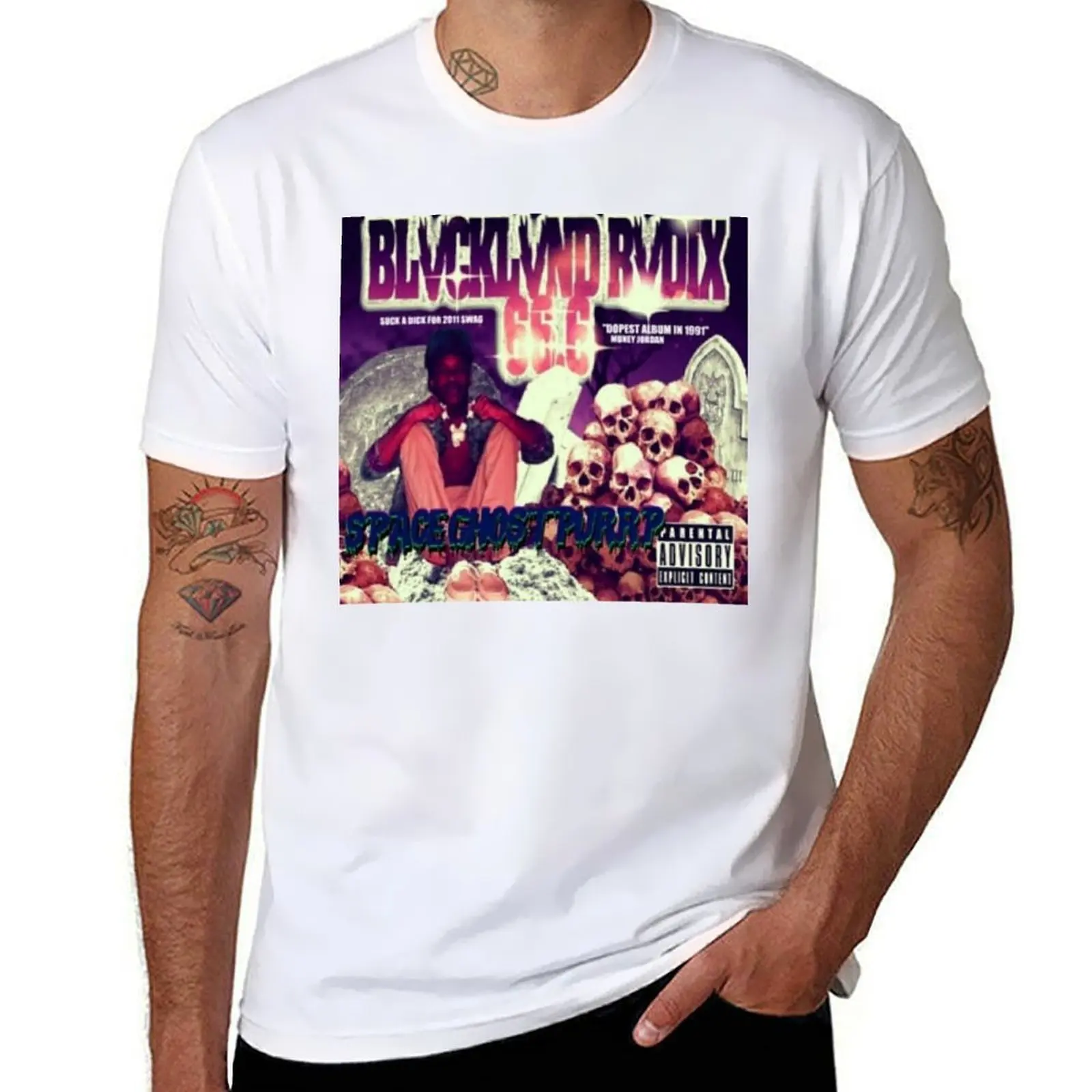 

BLVCKLVND RVDIX 66.6 (Spaceghostpurrp) T-Shirt t shirt custom print man t shirt luxury T-Shirt