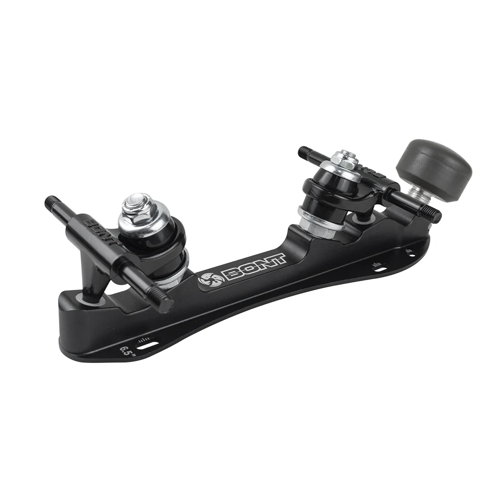 BONT Tracer Derby plate Black color Quad skate plate Roller skate plate Street skates Roller skates plate Alu. Plate
