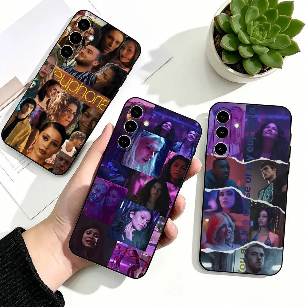 Coque de téléphone en Silicone souple, série télévisée E-Euphoria Season, pour Samsung Galaxy A73,A72,A71,A70,A53,A52,A51