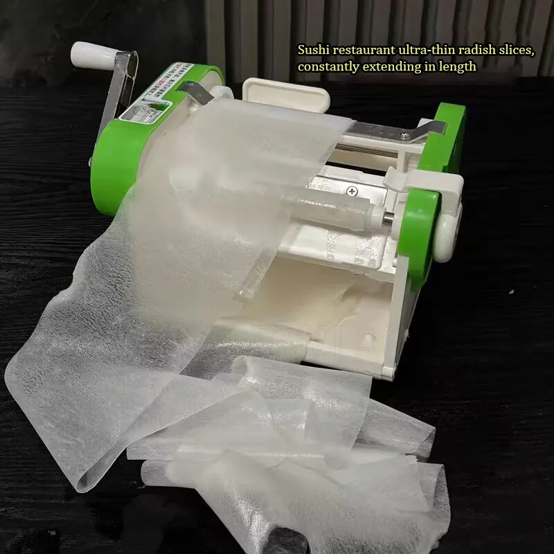 Slicer Waterfall Potato Chip Machine Window Grilles Lotus Root Slices Hand Crank Cut Radish Long Slices
