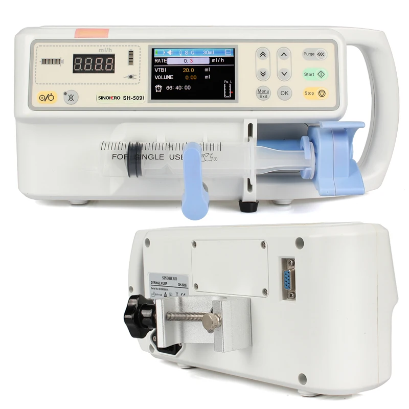 

Ветеринарный шприцевой насос SINOHERO, инфузионный насос, медицинское оборудование, одноканальный ветеринарный шприцевой насос для животных