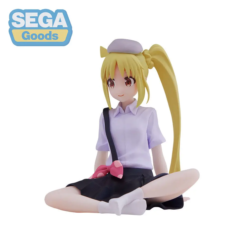 SEGA Bocchi The Rock! Ijichi Nijika Premium Chokonose Figure Seres Collectible Anime Figure Model Toys