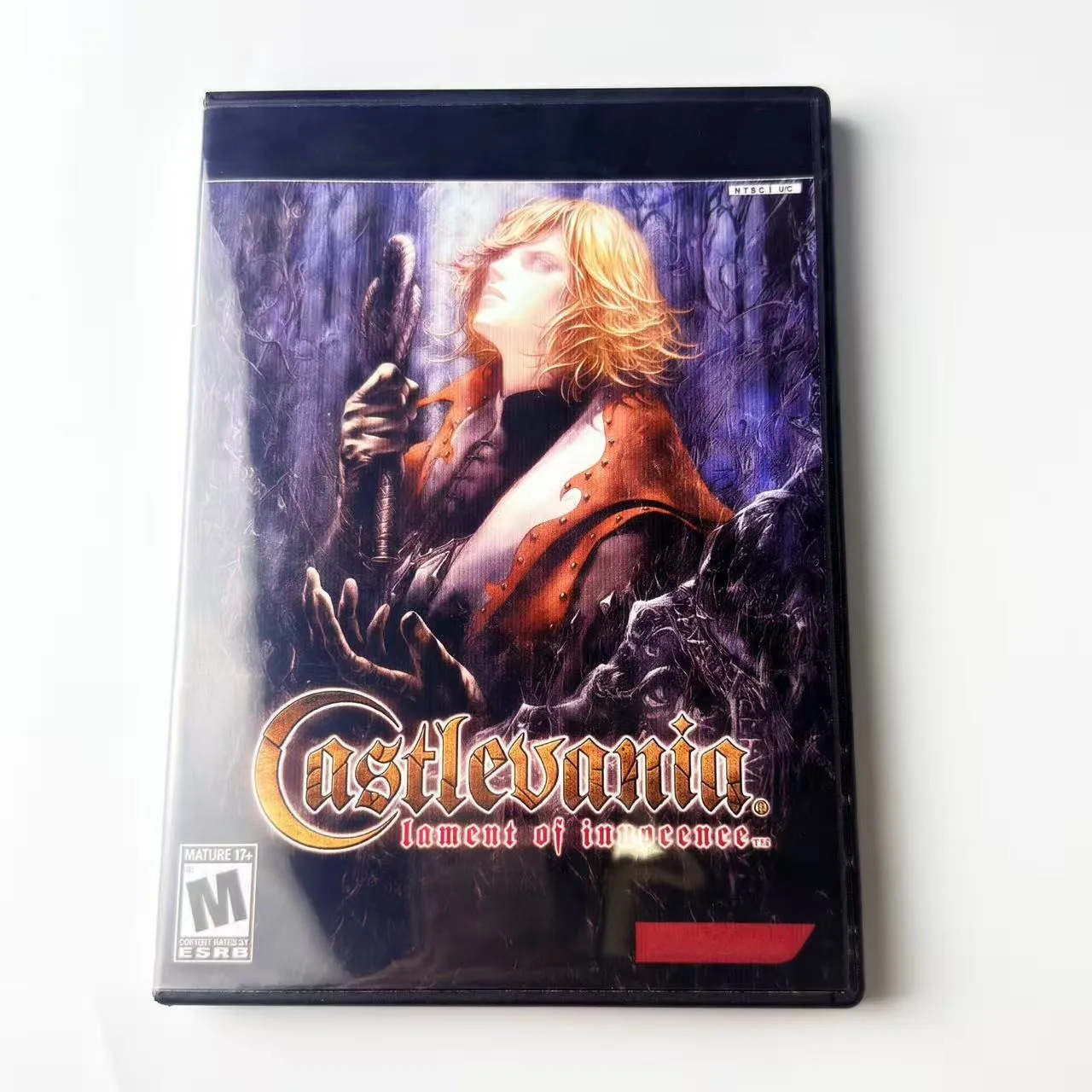 Disco de reproducción de alta calidad para Sony PS2: Castlevania: Lament of Innocence Versión con vibración (EE. UU.), sin manual)