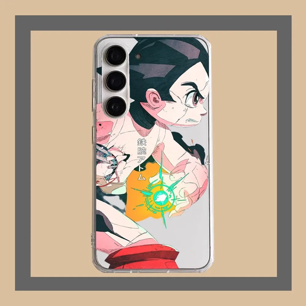 Coque de téléphone ultra transparente Anime Astro Boy STRABoy, coque pour Samsung Galaxy A52, A12, A51, S21 Edge, S22corde TRA, S23, S20LITE Plus