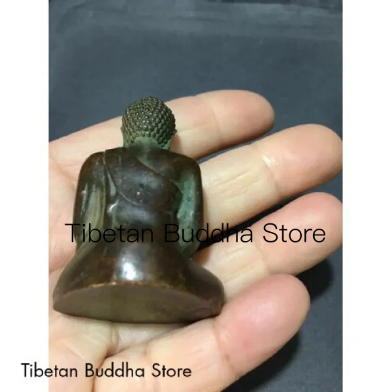 old Tibetan Buddhism bronze Medicine Buddha Sakyamuni Shakyamuni Buddha statue