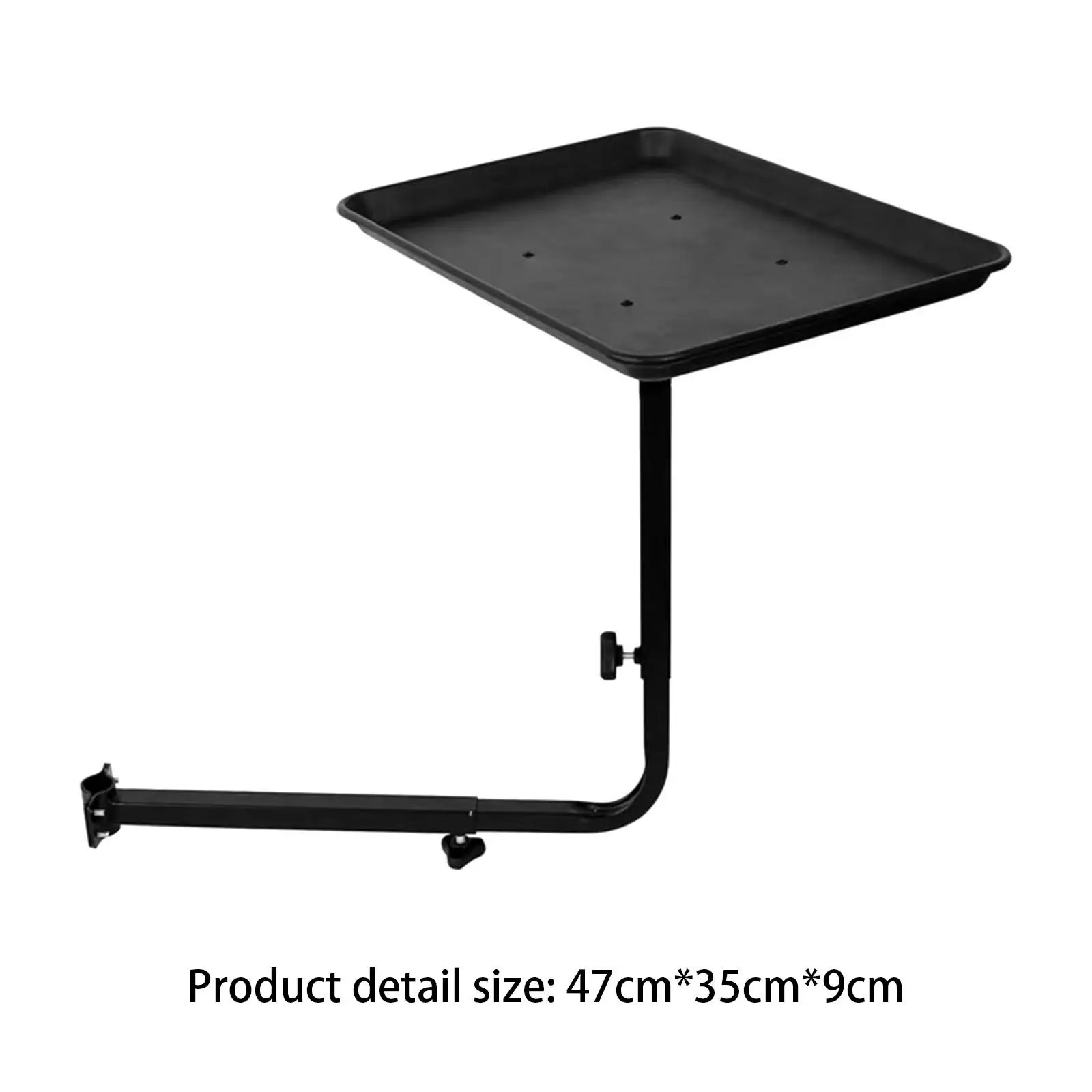 Barber Chair Tray, Salon Tray Attachment, Professional Hair Beauty Salon Equipment, Adjustable for Coloring Bowls,shop