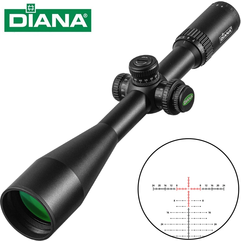 

DIANA 5.5-22X56 SFIR FFP Scope First Focal Plane Scope Hunting Riflescopes Red Illuminated Shooting Optical Sights