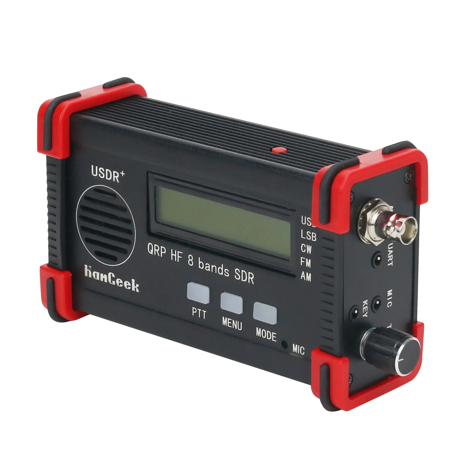 HamGeek USDR+ 5W QRP HF 8-Band SDR Transceiver FT8 USB LSB HF Transceiver ohne Mikrofon