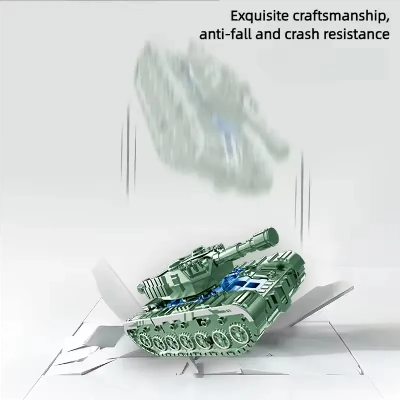 Kreativer Mech Fidget Spinner Simulierter Panzer-Transformationsroboter Erwachsenen-Fidget-Spielzeug Plastik-Handspinner Stressabbau-Spielzeug – Detail 5