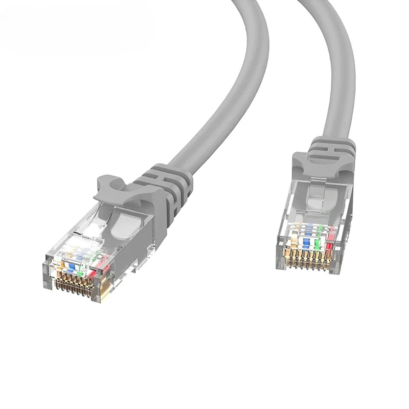 Cabo ethernet de alta velocidade de 2m, rede lan rj45, roteador, cabo de computador para câmera bala wi-fi e notebook