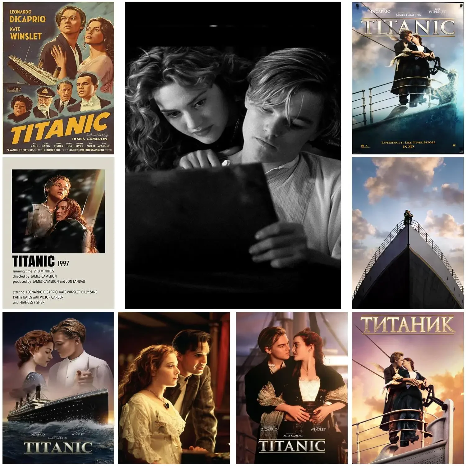 

Настенная картина «Титаник», настенная Картина на холсте, плакат для современной семьи, гостиной, домашний декор