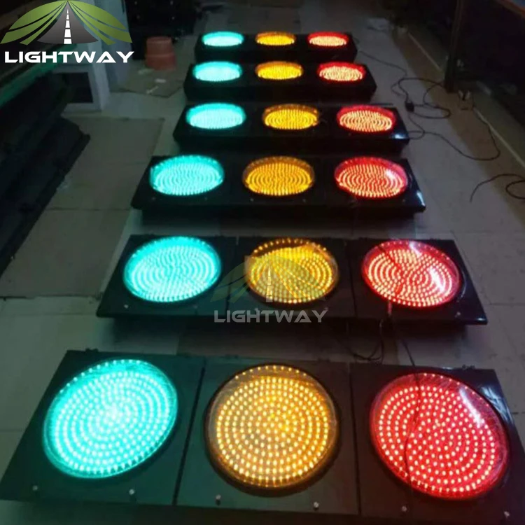 تومينج السهم الأصفر إشارة المرور 3 وحدات السهم Led إشارة المرور 3 حزمة 400 مللي متر السهم الأحمر إشارة المرور ضوء وحدة