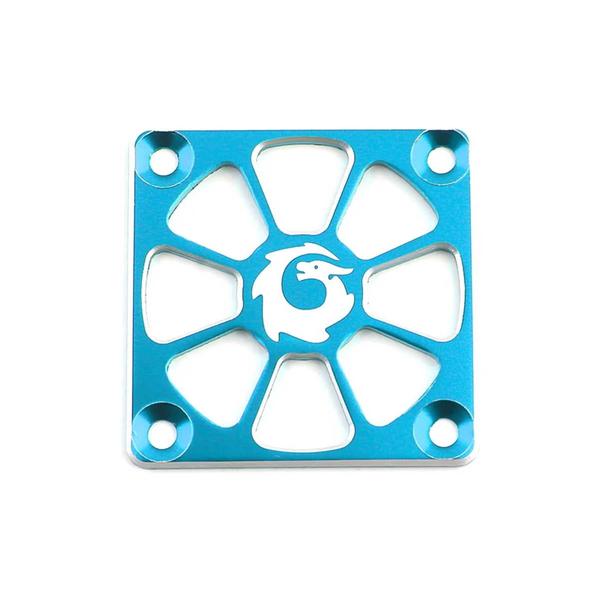 

Aluminum Alloy Cooling Fan Cover 40X40Mm for RC Motor ESC Electric Regulating Fan Protection Cover,Blue