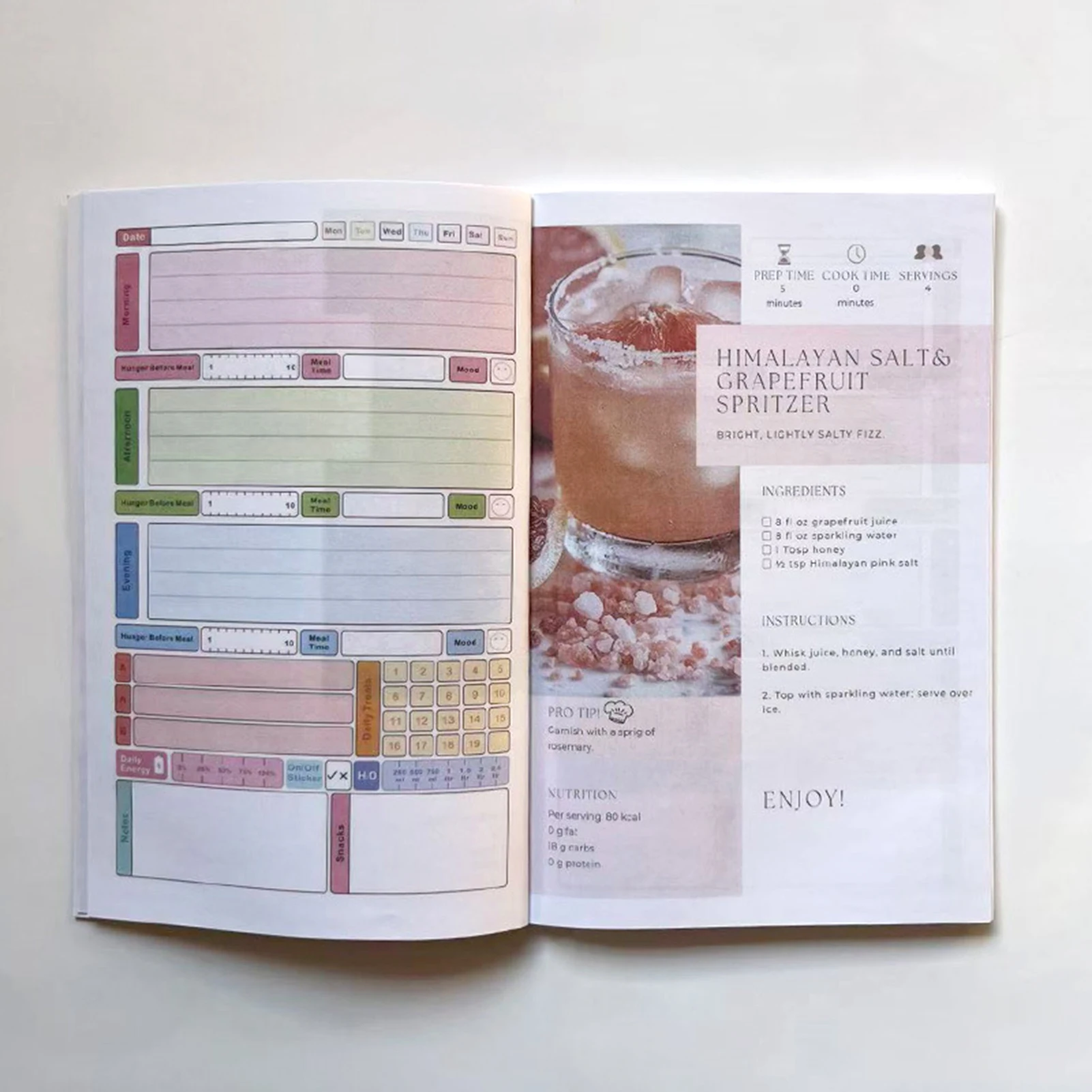 دليل التحدي الصحي لمدة 28 يومًا لإنقاص الوزن بالملح الوردي مع نظام تتبع لدعم عملية التمثيل الغذائي ونمط الحياة الصحي #5