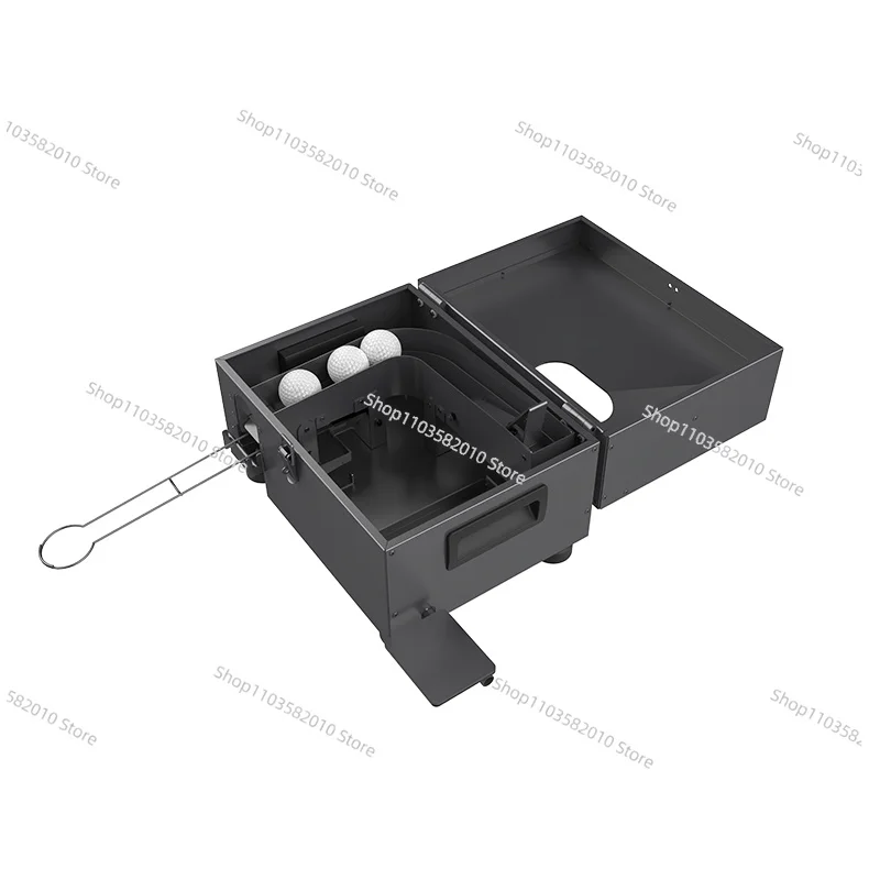 Automatic Ball Dispenser Portable Outdoor Golf Practice Machine Durable Anti-corrosion Alloys Training