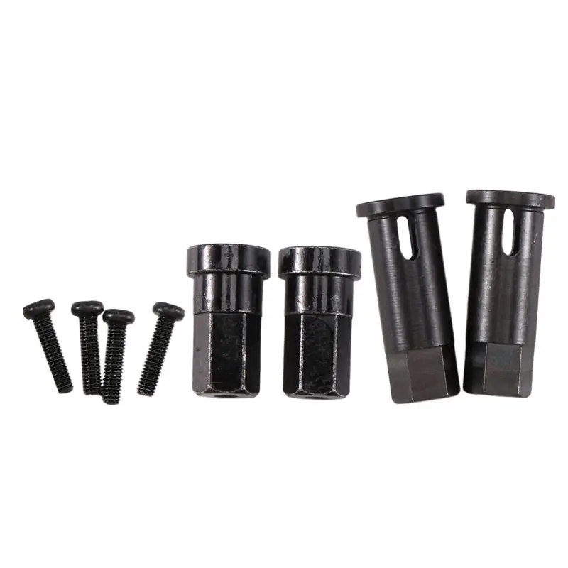ABKN-4Pcs Metal Wheel Hex Hub Drive Adapter Combiner For HB ZP1001 ZP1002 ZP 1001 ZP 1002 1/10 RC Car Upgrade Parts