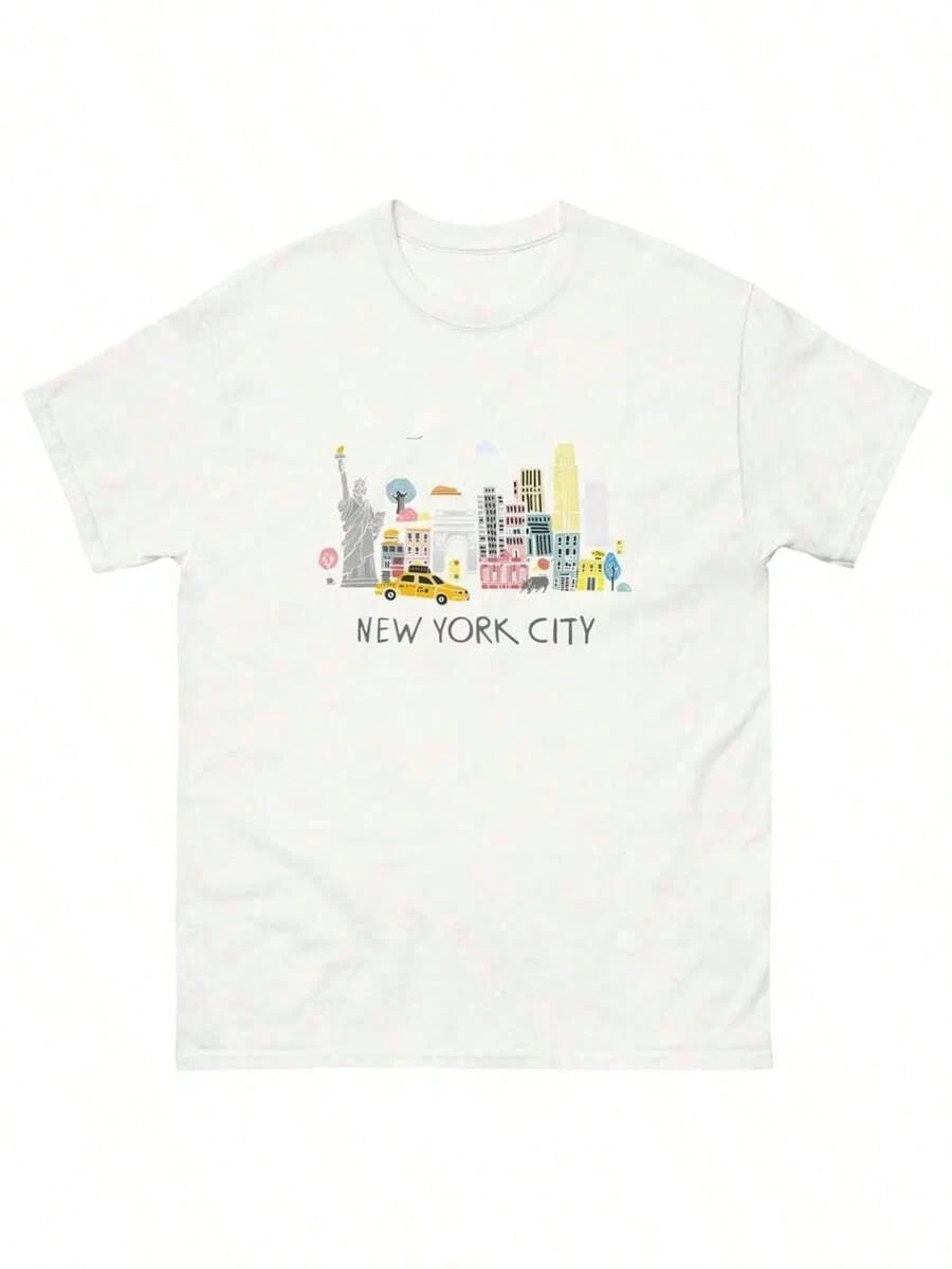Summer Fashion Design:  Fun Printed T-shirts, New York City Shirts, New York Men's and Women's Shirts and T-shirts