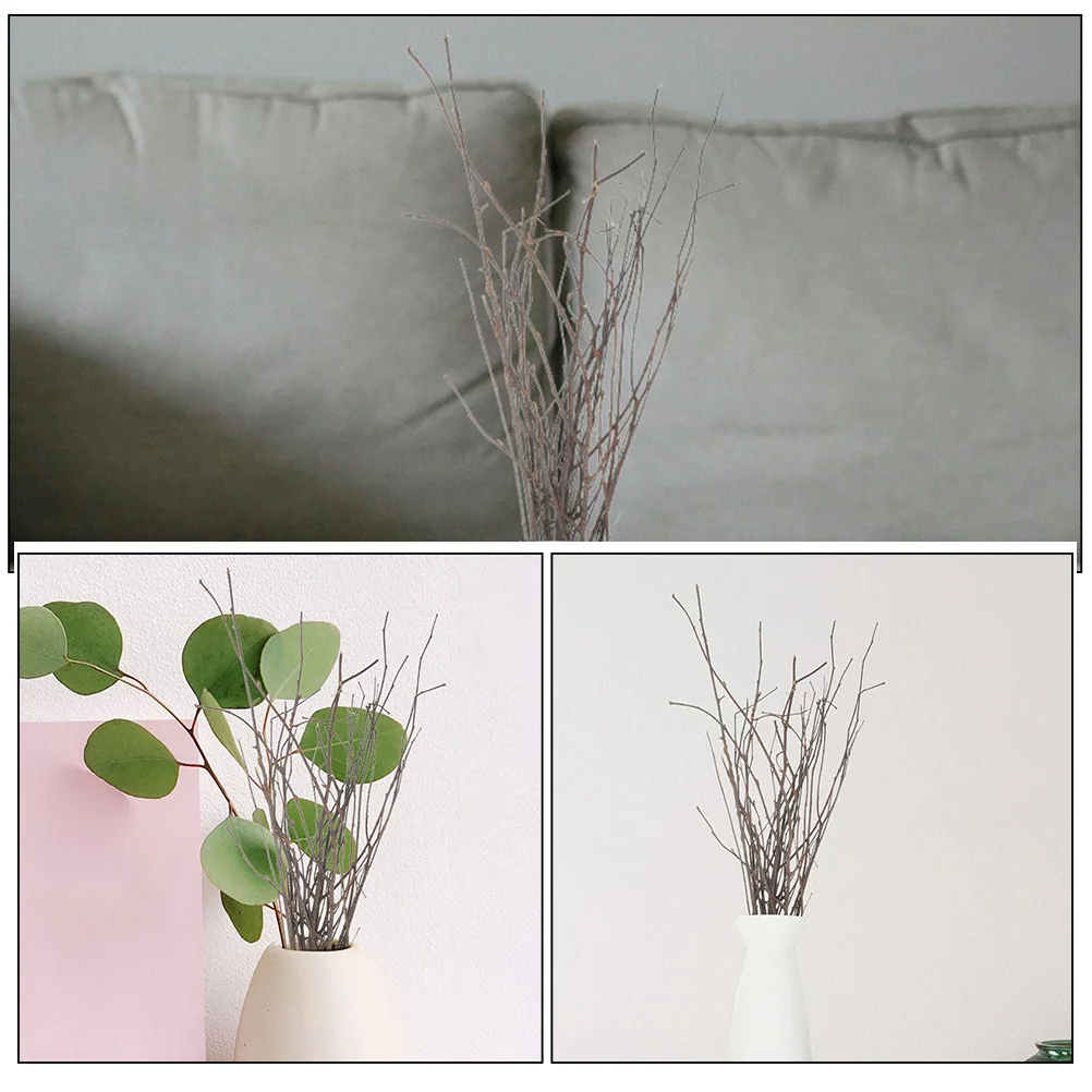 

12Pcs Dried Branches for Decoration Vase Filler Sturdy Wear-Resistant Twigs Home Kitchen Living Room Decor Dried Branches