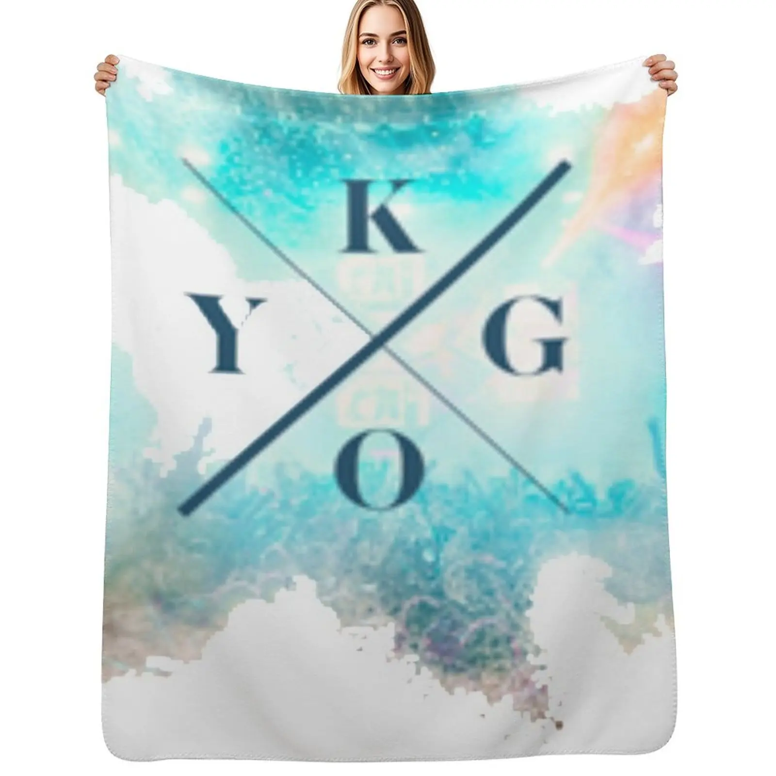 Kygo Throw Blanket Elegant Warm Throw Blanket for Hotel Home