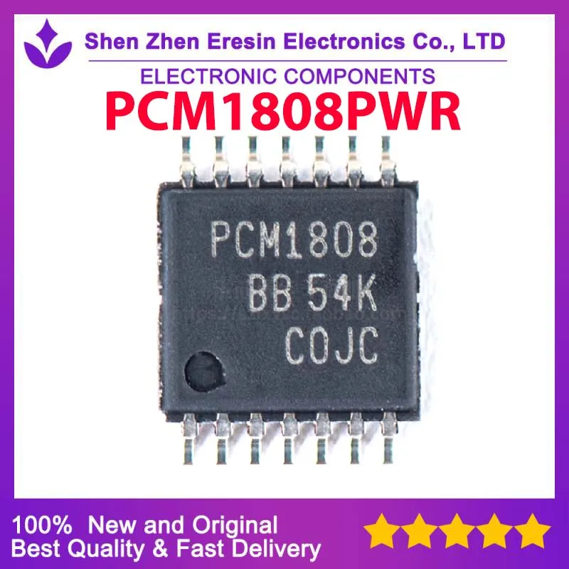 Free shipping    5PCS/LOT   PCM1808PWR TSSOP14    New and original