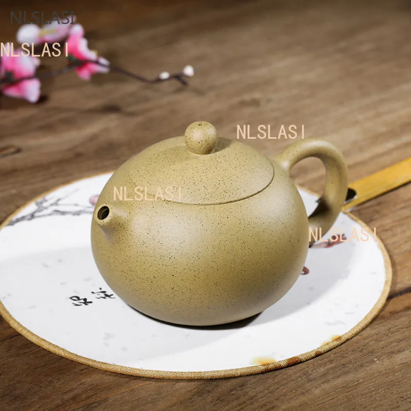 

360 мл необработанный Глиняный Чайник Xishi Yixing Фиолетовый Глиняный Чайник с индивидуальным фильтром красивый чайник Традиционный китайский чайный набор Zisha