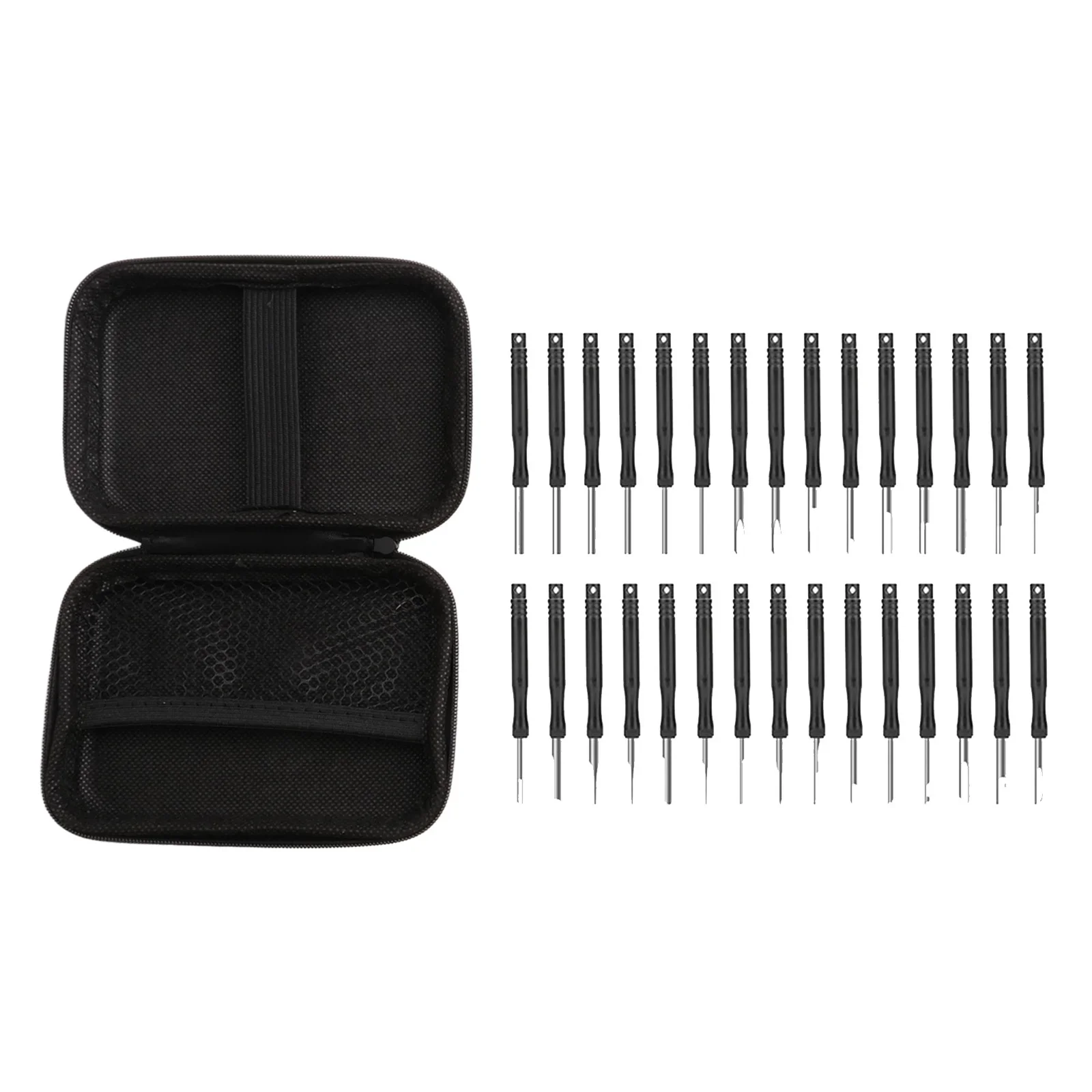 Hot Sale 30PS Car Cable Plug Removal Tool Pin Extractor Repair Remover Key Tools With Box Wire Crimp Split Connectors Pin