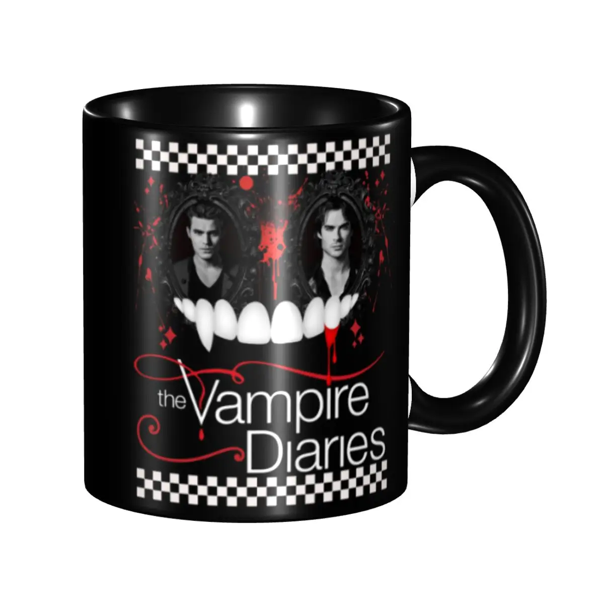 Customized The Vampire Diaries Mug DIY Ceramic Tea Milk Coffee Cups