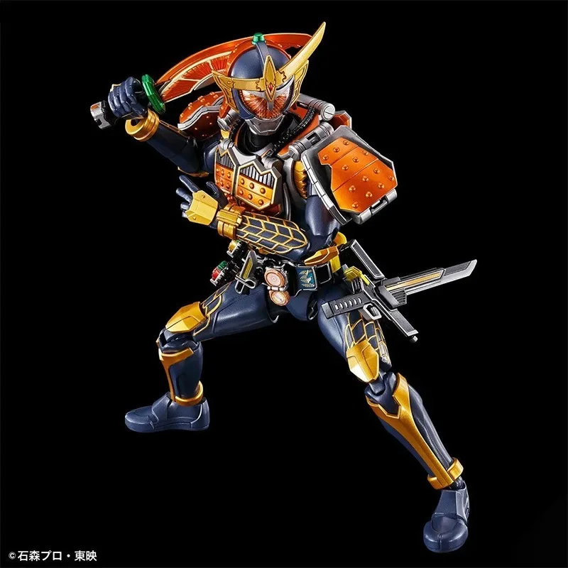 Bandai-figura de acción del Anime Kamen Rider GAIM ORANGE ARMS FRS, modelo de ensamblaje Original, juguetes coleccionables, regalos en Stock