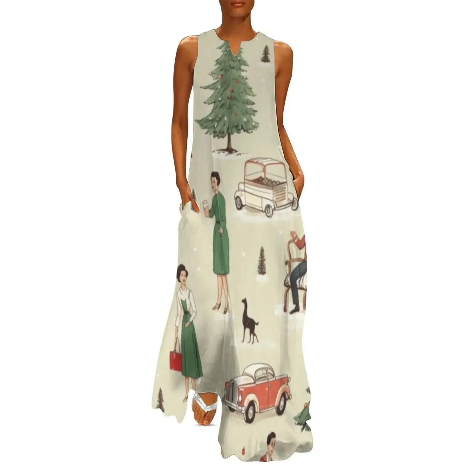 

Confusing Christmas for a Dog Long Dress clothing women summer 2025 evening dress dress dresses