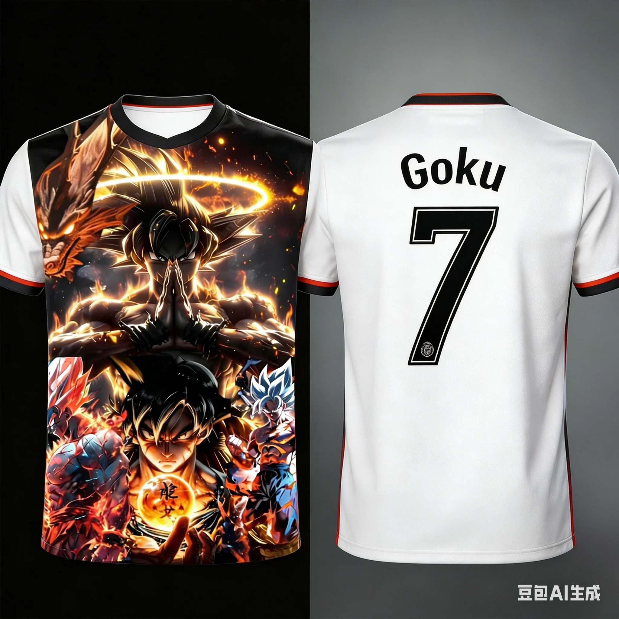 2026 Summer Dragon Ball Retro Fitness T-shirt Men's Oversized 3D Printed Short-sleeved Family Unisex Children's Sports Shirt