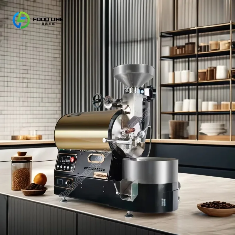 

Roasting Equipment Machinery Commercial Hot air Ceramic Machine Price Industrial Coffee Roaster 15kg