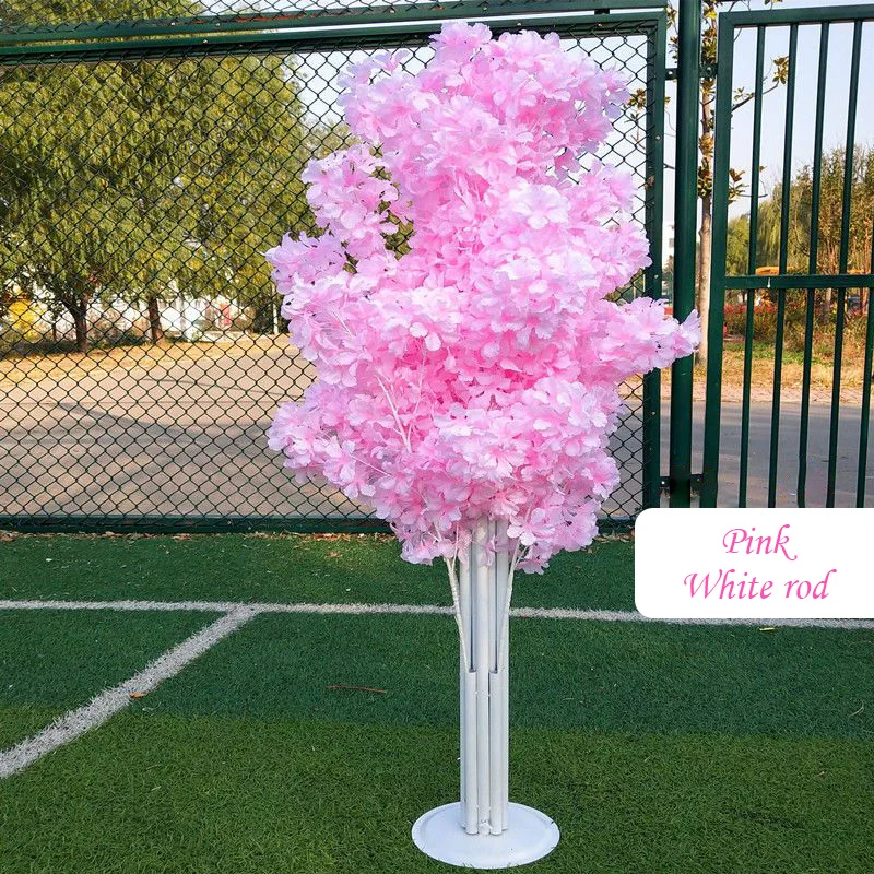 Kunstkersenbloesembomen zijn geschikt voor interieurdecoratie, wensbomen, gesimuleerde planten, feesten, bruiloftsgidsen. - afbeelding 1