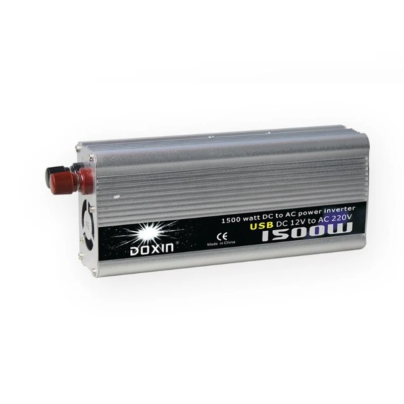 For 1500W Car Inverter 12V To 220V 110V Power Converter with USB High Frequency Inverter