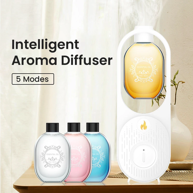 Aroma Diffuser Aromatherapy Machine Aroma Diffuser Wall-mounted Desktop 5 Modes Night Light USB Charge Household Aroma Machine