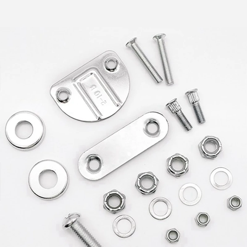 ローラースケートベース 4輪2列ローラースケートブラケット スケートボードベース底板 ブラック