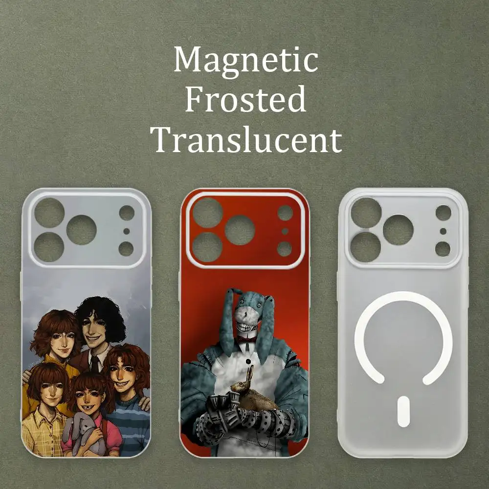 The W-Walten F-Files Matte Frosted Semi-transparent Magnetic TPU Case For iPhone 17 11 13 14 15 16 12 Pro Max