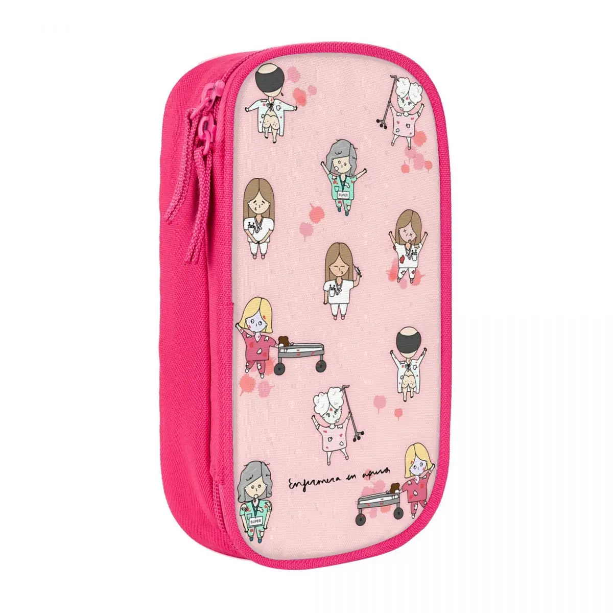 

Enfermera En Apuros Nurse Pencil Case Kawaii Funny Boy Girl Cool Pen Box Design School Pencil Cases Supplies Gift Idea